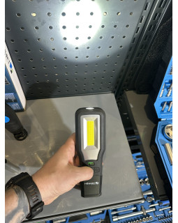 Ліхтар світлодіодний з базою 550 люмен, магніт, HOEGERT, HT1E408-foto3