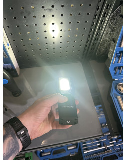 Ліхтар світлодіодний з базою 550 люмен, магніт, HOEGERT, HT1E408-foto4