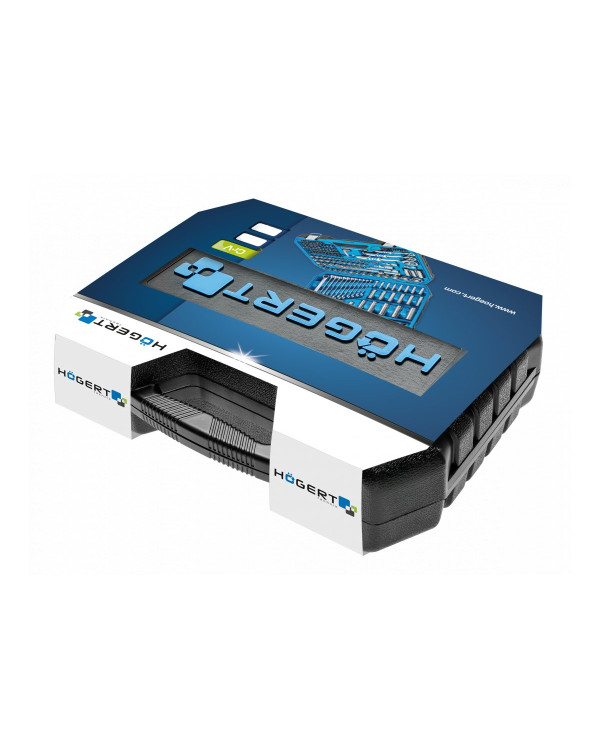 Набор инструментов 89 пр. HOEGERT HT1R424 Набор инструментов 89 пр. HOEGERT HT1R424