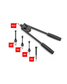 Професійний заклепочник для різьбових заклепок важільного типу UPTOOL V6-foto2