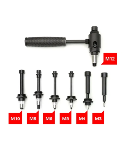 Професійний заклепочник для різьбових заклепок гвинтового типу UPTOOL S7-foto3