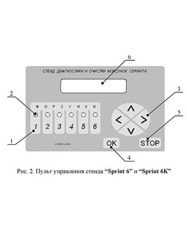 Стенд промывки топливных форсунок Sprint6 Стенд промывки топливных форсунок Sprint6