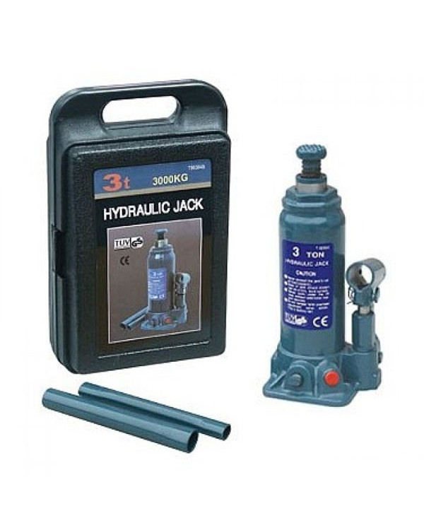 Домкрат стовпчик одноштоковий 3т 194-372 мм в кейсі TORIN T90304