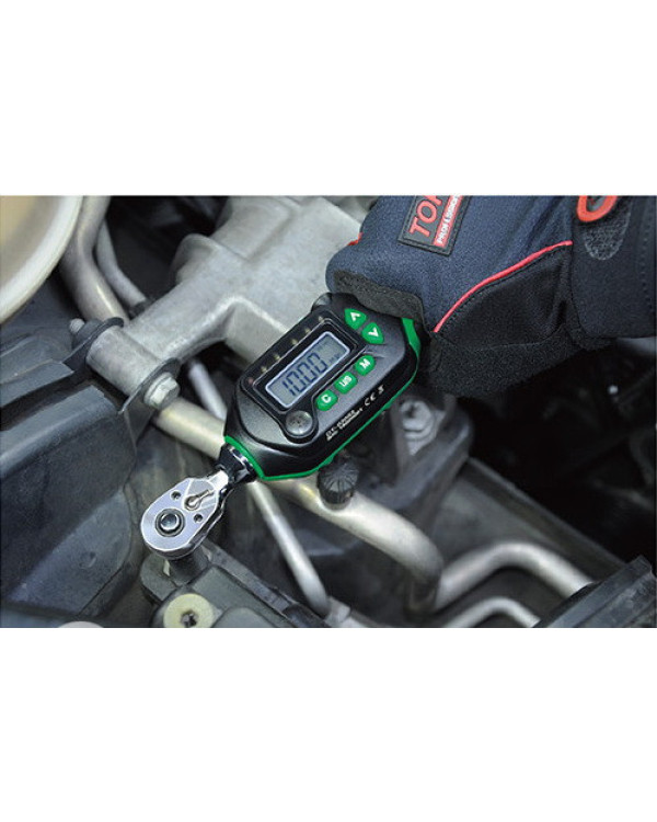 Ключ динамометрический электронный TOPTUL 4.2-85Нм (двустороннего действия) 3/8