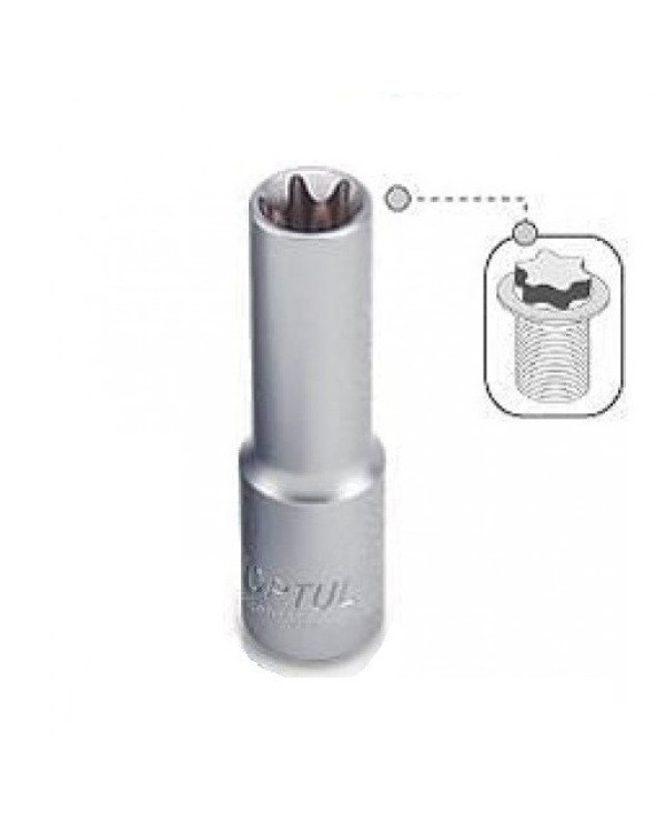 Головка Torx E10 TOPTUL длинная 1/2