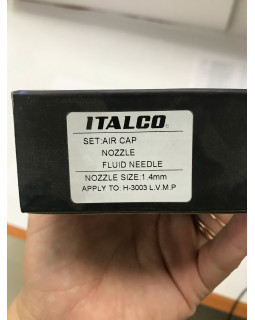 Дюза для краскопульта H-3003 LVMP, диаметр 1,4мм ITALCO NS-H-3003-1.4LM-foto2
