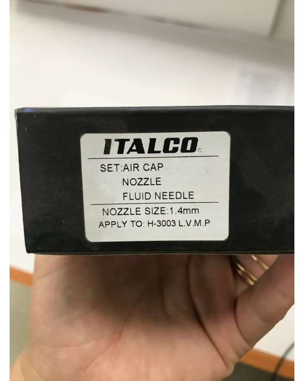 Дюза для краскопульта H-3003 LVMP, диаметр 1,4мм ITALCO NS-H-3003-1.4LM Дюза для краскопульта H-3003 LVMP, диаметр 1,4мм ITALCO NS-H-3003-1.4LM