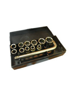 Набор головок и вороток №14 (8~15, 17, 19, 22мм) ЧН14 (Чернигов)