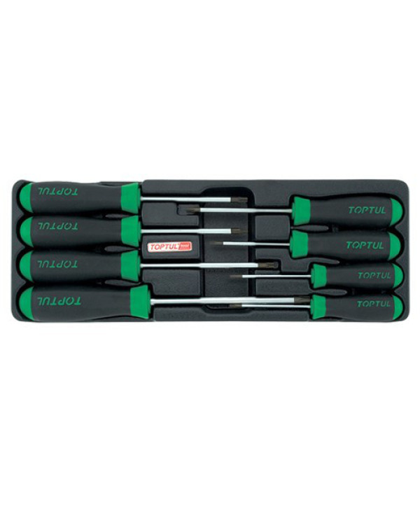Набір викруток TORX T9-T40 8од. (У ложементі) TOPTUL GAAT0807 Набір викруток TORX T9-T40 8од. (У ложементі) TOPTUL GAAT0807