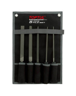 Набір напильників у чохлі TOPTUL 5од. GPAQ0503