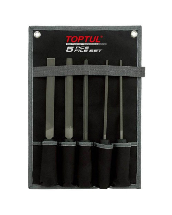 Набір напильників у чохлі TOPTUL 5од. GPAQ0503