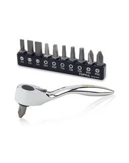 Набор биты + трещотка TOPTUL 1/4 Набор биты + трещотка TOPTUL 1/4