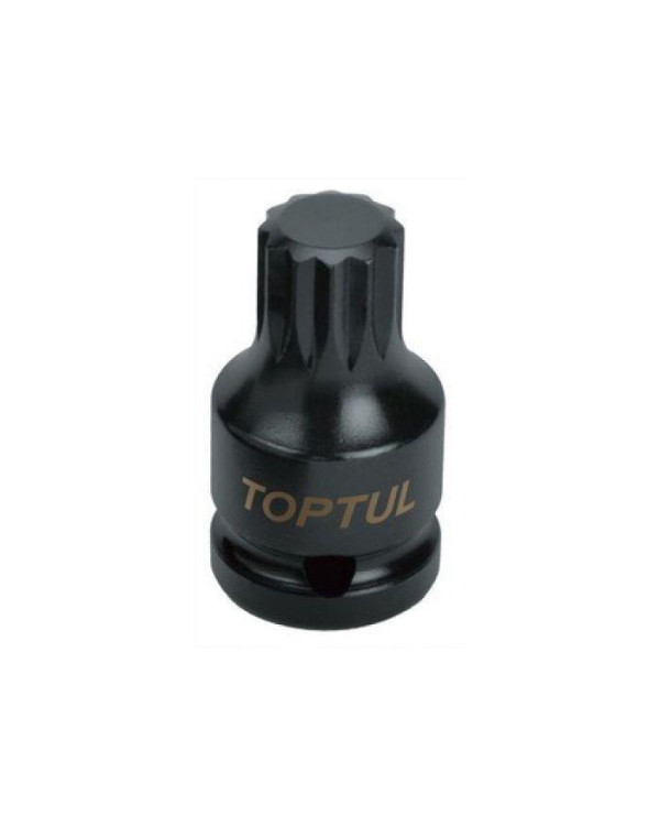 Головка ударна TOPTUL SPLINE М18 L44мм 1/2