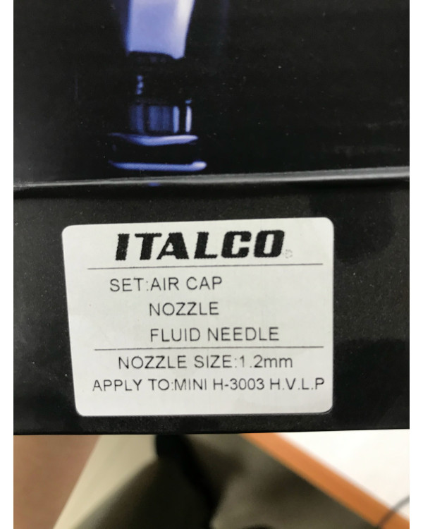 Сопло сменное для краскопульта H-3003-MINI 1,2мм ITALCO NS-H-3003-MINI-1.2 Сопло сменное для краскопульта H-3003-MINI 1,2мм ITALCO NS-H-3003-MINI-1.2