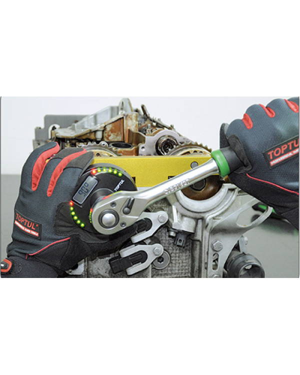 Цифровой динамометрический адаптер TOPTUL + шкала доворота 1/2