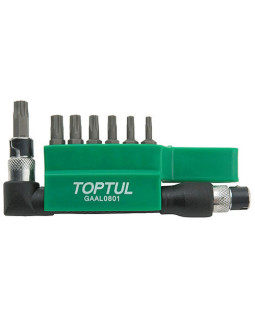 Набор бит TORX TOPTUL 1/4 Набор бит TORX TOPTUL 1/4