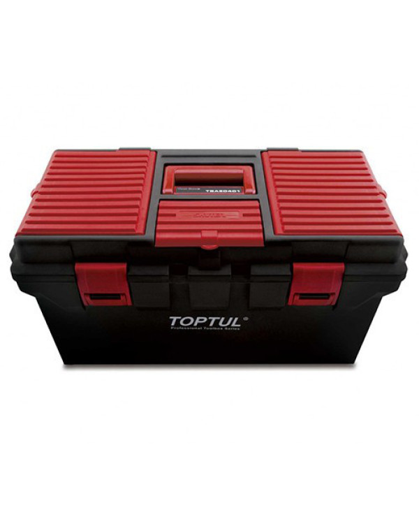 Ящик для инструментов пластиковый 4 секции 556x278x270 TOPTUL TBAE0401 Ящик для инструментов пластиковый 4 секции 556x278x270 TOPTUL TBAE0401
