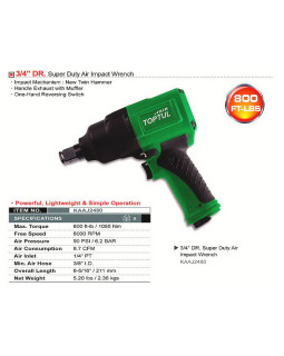 Гайковерт пневматический TOPTUL 3/4