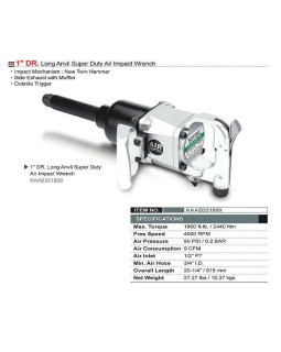 Пневмогайковерт ударный TOPTUL 1