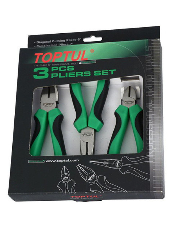 Набор пассатижей TOPTUL 3ед. GAAE0302
