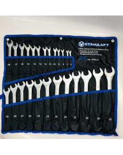 Набор рожково-накидных ключей 25 шт. (6-32 мм) в чехле СТАНДАРТ NKK25ST-S-foto2