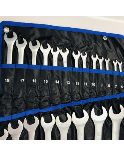 Набор рожково-накидных ключей 25 шт. (6-32 мм) в чехле СТАНДАРТ NKK25ST-S-foto4