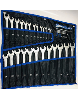 Набор рожково-накидных ключей 25 шт. (6-32 мм) в чехле СТАНДАРТ NKK25ST-S-foto3