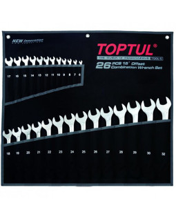 Набор ключей комбинированных 26 шт 6-32 мм TOPTUL Hi-Performance GPAX2601