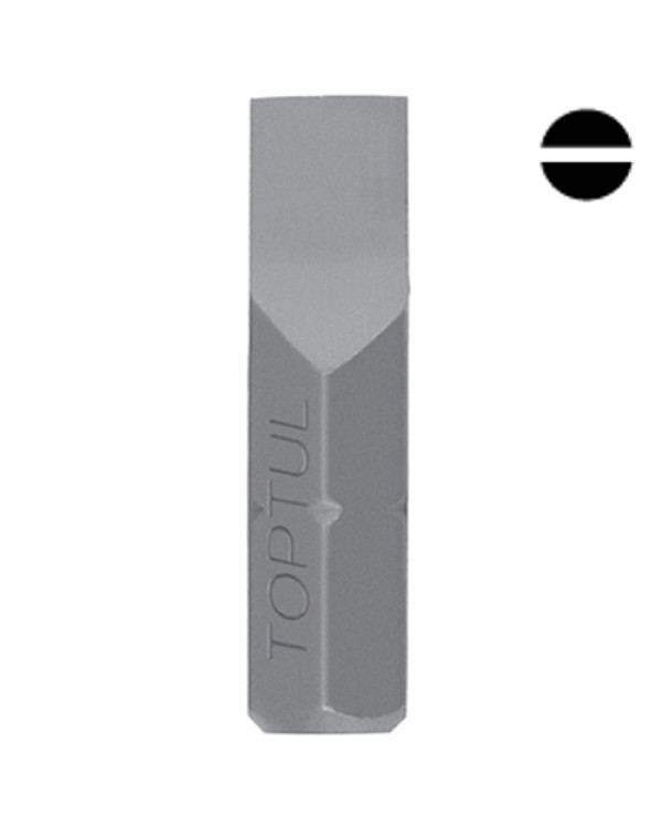 Насадка для ударной отвертки TOPTUL 5/16'' 30мм шлиц 10*1.6мм FSAA1010