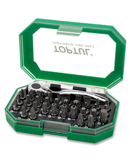 Набор биты + трещотка TOPTUL 1/4 Набор биты + трещотка TOPTUL 1/4