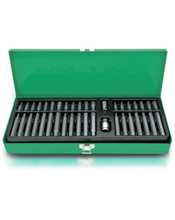 Набор бит TOPTUL 10мм HEX,TORX,SPLINE 40ед. GAAD4002 Набор бит TOPTUL 10мм HEX,TORX,SPLINE 40ед. GAAD4002