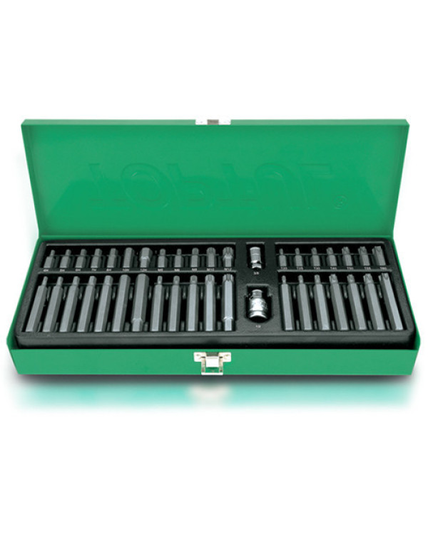 Набір біт TOPTUL 10мм HEX, TORX, SPLINE 40од. GAAD4002