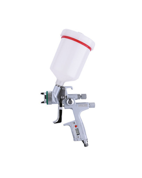 Пневмокраскопульт цифровий HVLP верх. п/б 600мол, 1,4мм ITALCO H-5000-Digital-1.4