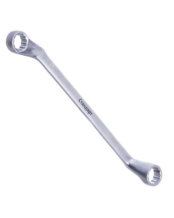 Двусторонний гаечный ключ накидной 19х22мм СТАНДАРТ KN1922 Двусторонний гаечный ключ накидной 19х22мм СТАНДАРТ KN1922