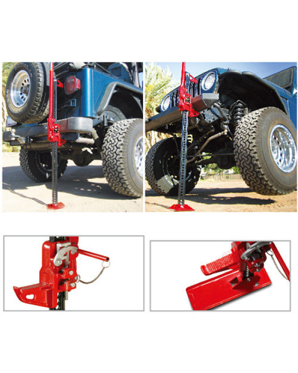 Hi jack реечный домкрат 3т 125-1330мм TORIN TRA8605