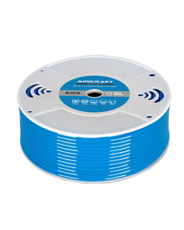Шланг полиуретановый в бухте 50м 8*12мм AIRKRAFT PU12