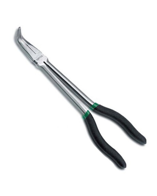 Плоскогубцы с удлиненными губками изогнутые 280 мм TOPTUL (угол 90°) DFAI1211