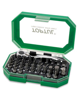 Набор биты + трещотка TOPTUL 1/4 Набор биты + трещотка TOPTUL 1/4