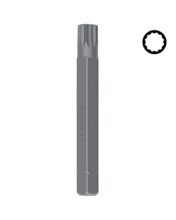 Бита SPLINE TOPTUL 10мм L-75мм M12 FSFB1212