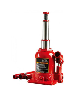 Домкрат гідравлічний низькопідхватний двоштоковий 4т 160-390 мм TORIN TF0402