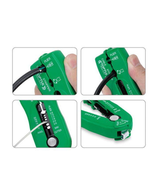 Стриппер многофункциональный TOPTUL d0.2-0.8мм DIDA1430