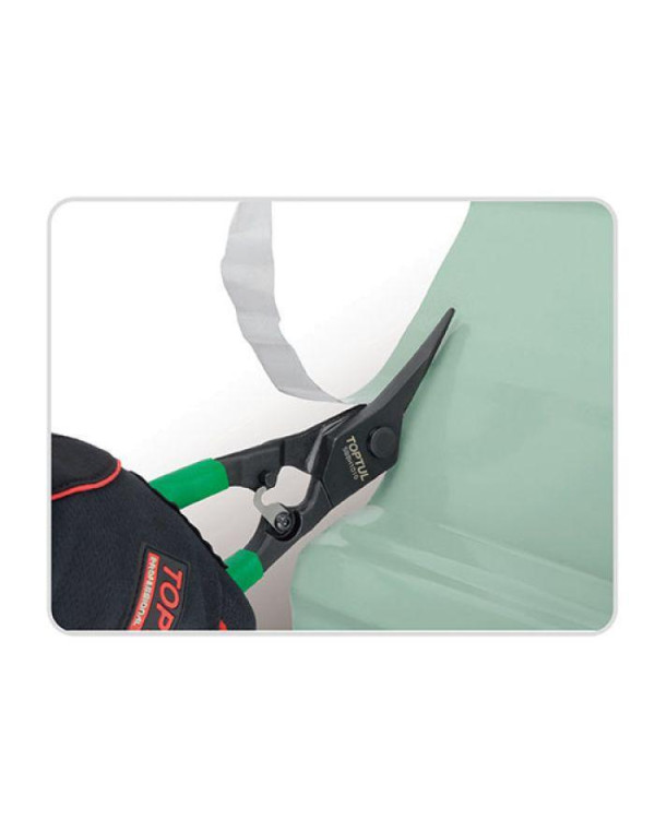 Ножиці для різання металу вигнуті 250 мм TOPTUL SBBH1010