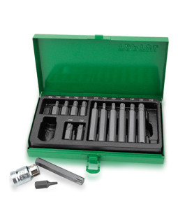 Набор биты для отвертки TORX TOPTUL 10мм 15ед. GAAD1506 Набор биты для отвертки TORX TOPTUL 10мм 15ед. GAAD1506