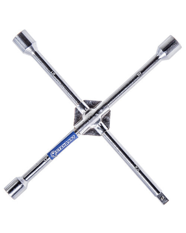 Ключ баллонный крестовой усиленный 17x19x21x1/2