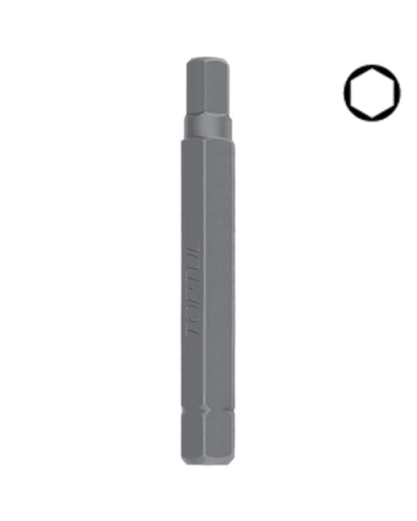 Біта шестигранна TOPTUL 10мм L-75мм HEX 8мм FSDB1208