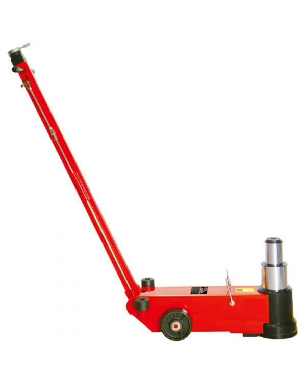 Домкрат для грузовых автомобилей 50т/25т пневмо-гидравлический 235-352/457+120 мм (доп вставки) TORIN TRA50-2A