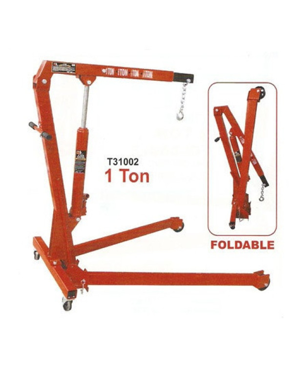 Кран гаражный гидравлический складной 1т TORIN T31002