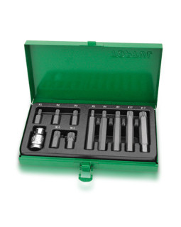 Набор бит Spline 11ед. TOPTUL M5-M12 10мм GAAD1102 Набор бит Spline 11ед. TOPTUL M5-M12 10мм GAAD1102