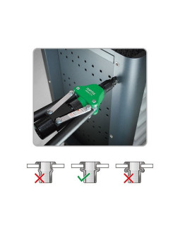 Заклепочник для різьбових заклепок TOPTUL M5, M6, M8, M10, M12 JBBB0512-foto2