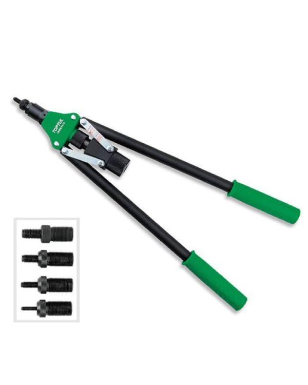 Заклепочник для різьбових заклепок TOPTUL M5, M6, M8, M10, M12 JBBB0512